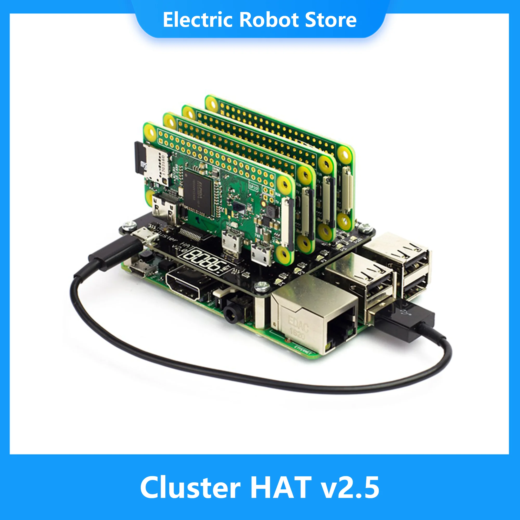 Electronics Or Gadgets - Кластер HAT v2.5 Конфигурный в использовании