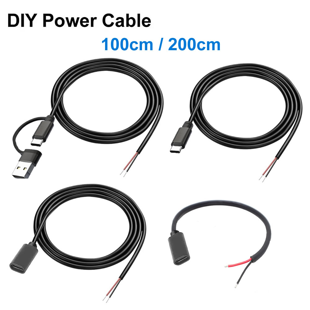 Diy Electronics Gadgets - 2-контактный кабель питания постоянного тока USB