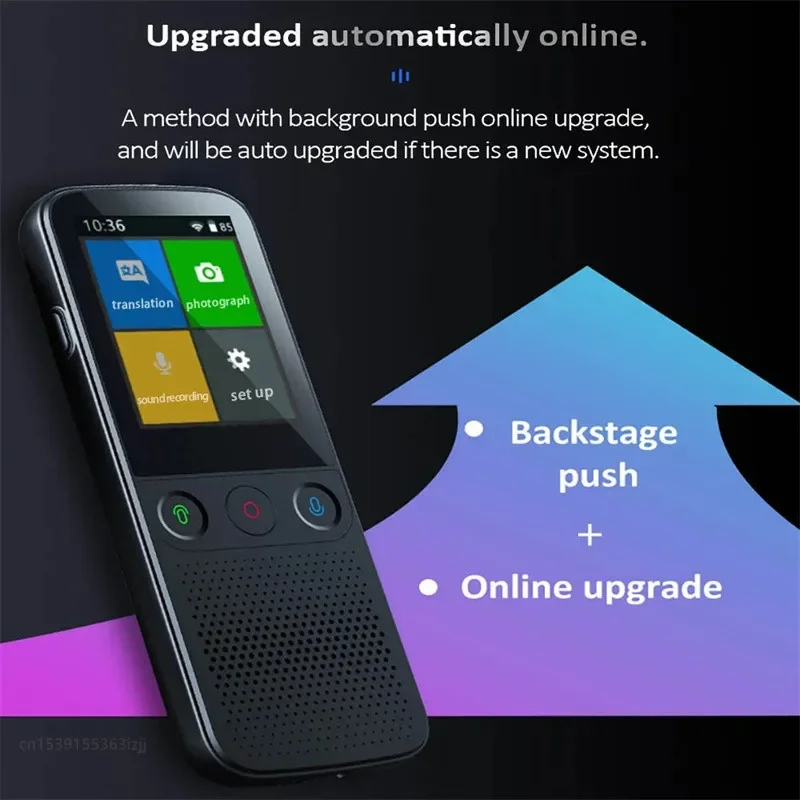 Portable Translator Device - Новый Умный Голосовой Переводчик T10 Pro