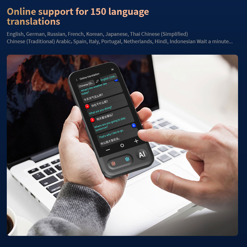 Z16 Портативный интеллектуальн – обзор и цена Portable Translator Device