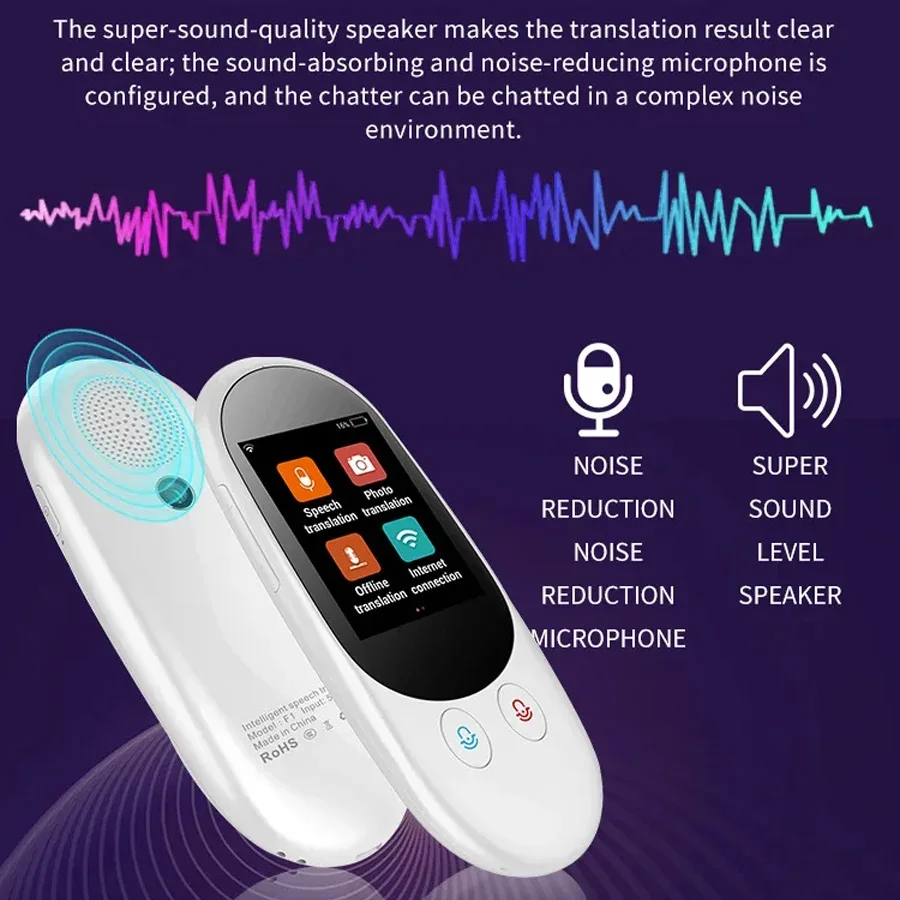 Офлайн-переводчик F1 Smart Ins – обзор и цена Portable Translator Device