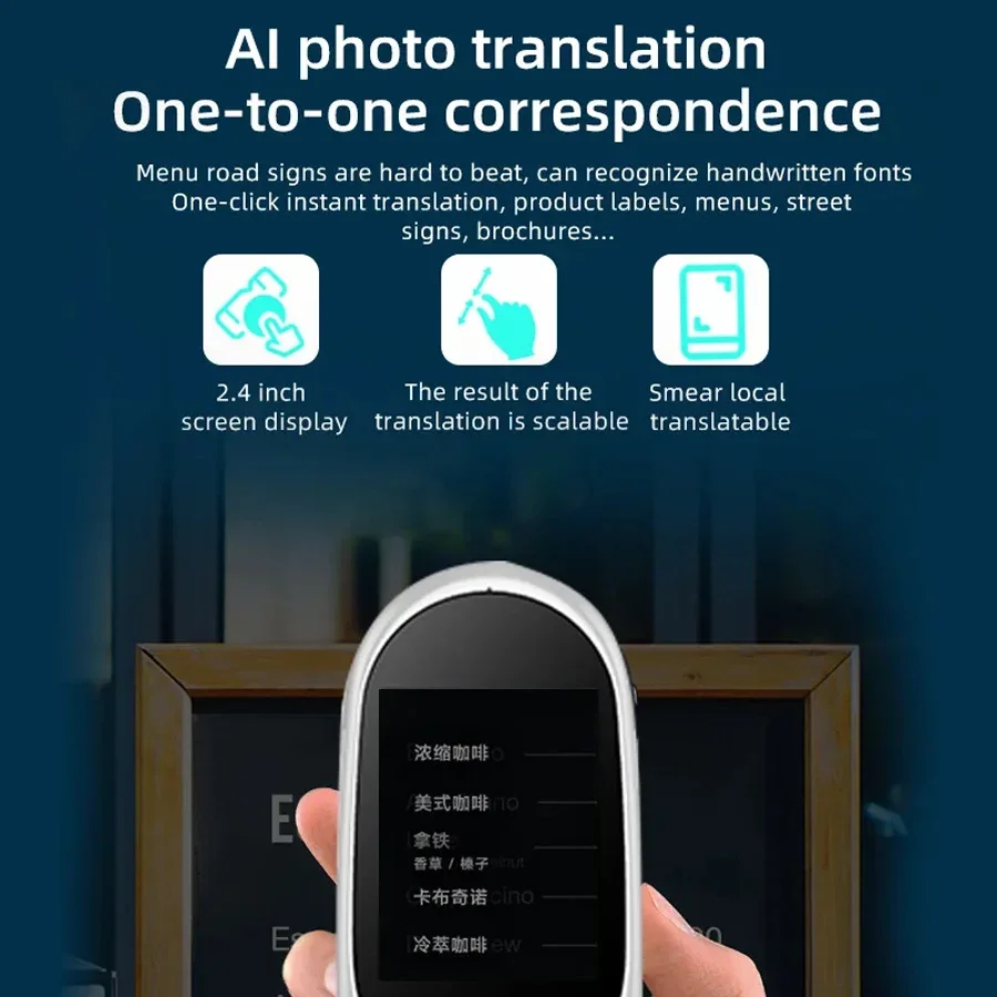 Офлайн-переводчик F1 Smart Ins – обзор и цена Portable Translator Device