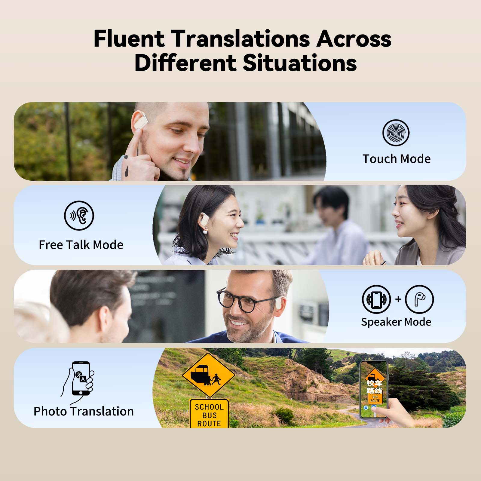 Наушники-переводчики Wooask M9 – обзор и цена Portable Translator Device