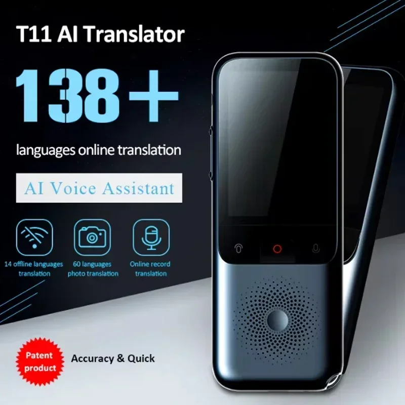Умный переводчик T11: 138 язык – обзор и цена Portable Translator Device