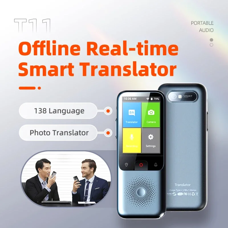Умный переводчик T11: 138 язык – обзор и цена Portable Translator Device