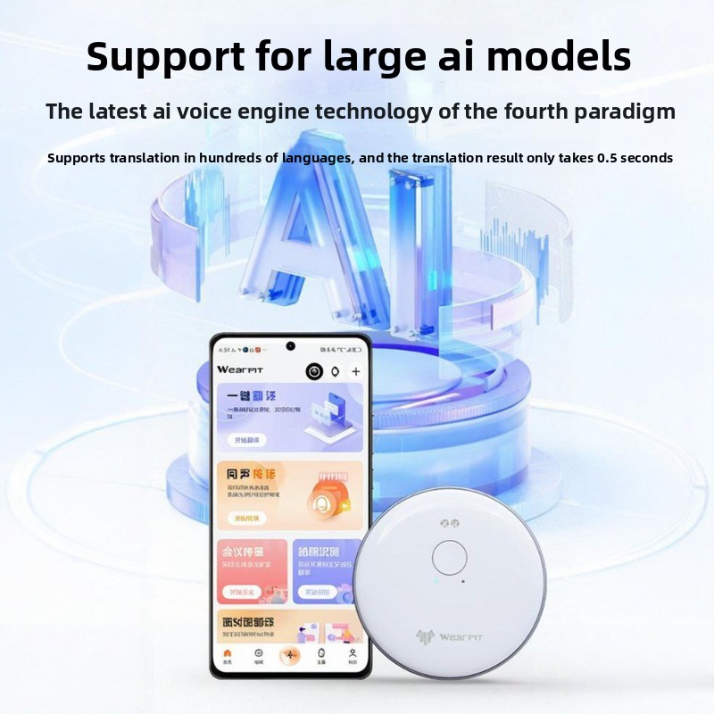 Умный магнитный AI-переводчик  – обзор и цена Portable Translator Device